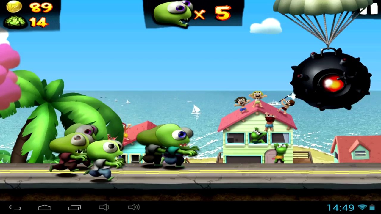 Zombie Tsunami - Android and iOS gameplay PlayRawNow