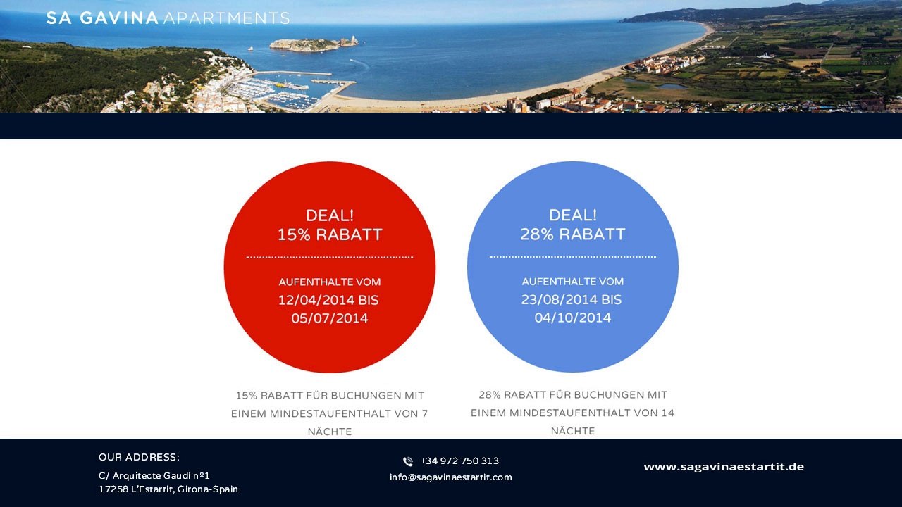 Angebote miete appartement Estartit - Sa Gavina Estartit