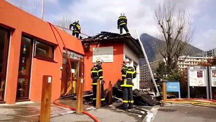 Incendie Saint-Egrève
