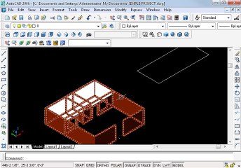 Simple project in AutoCAD Part 17 oh