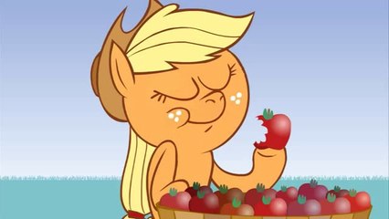my little pony (mov) manzanas español