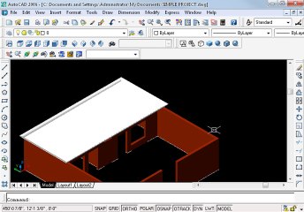 Simple Project in AutoCAD 2D & 3D by oh by Imdad Ali - Dailymotion