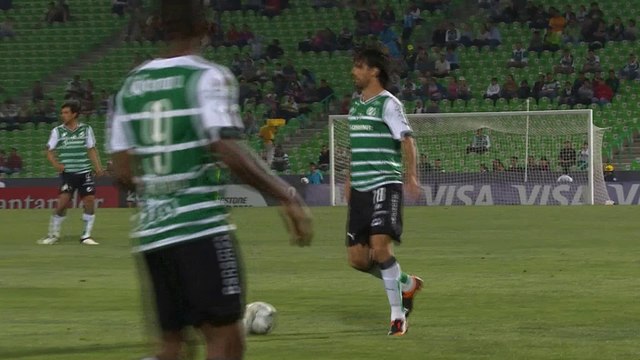 Copa Libertadores: Santos Laguna 4-1 Peñarol