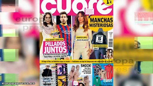 Hiba Abouk y Jordi Alba, la pareja del año