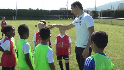 Les pros au coeur de l'Ecole de Football