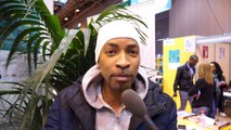 Rencontre avec Hendy F Chocho, au Salon du livre de Paris avec le ministère des Outre-mer