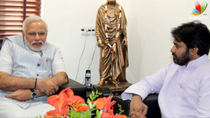 Nagarjuna meets Modi to get a seat for his wife Amala | Power Star Pawan Kalyan