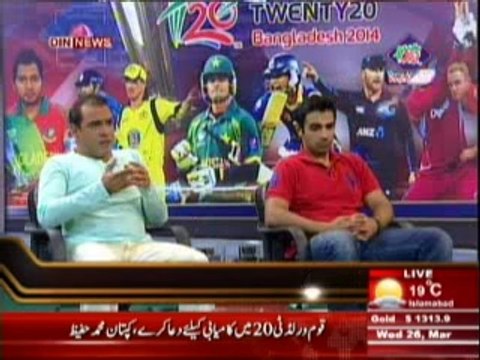 Sports & Sports with Amir Sohail (World T20 :Kis Ne Power Play Se Faida Uthaya Kon NaKam Raha?) 26 March 2014 Part-1
