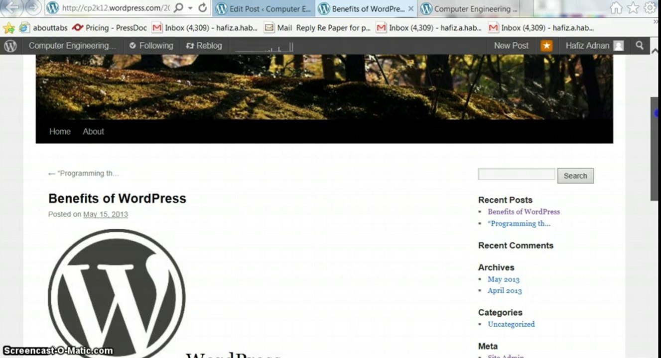 Wordpress Tutorials part 8