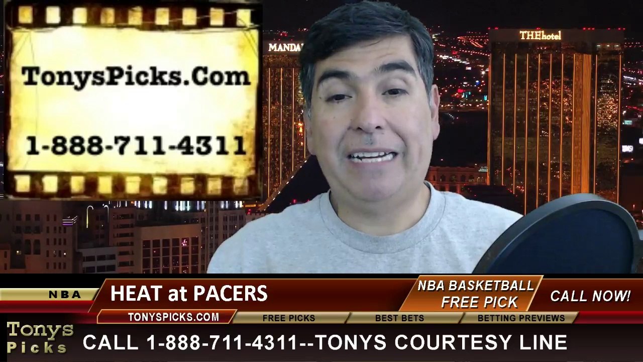 Indiana Pacers vs. Miami Heat Pick Prediction NBA Pro Basketball Odds Preview 3-26-2014