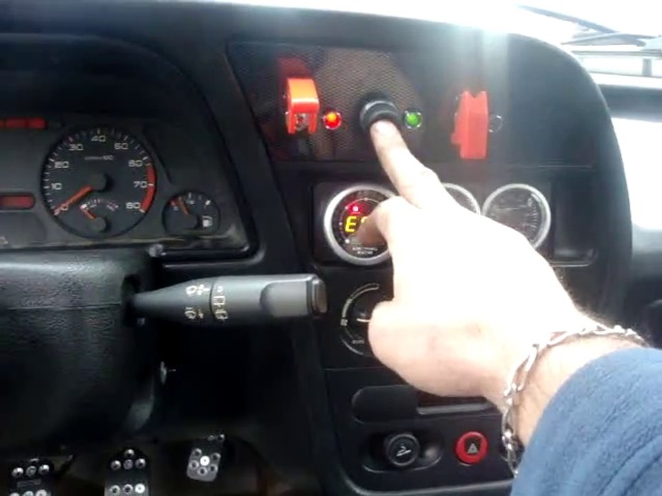 306 XSi - démarrage bouton start