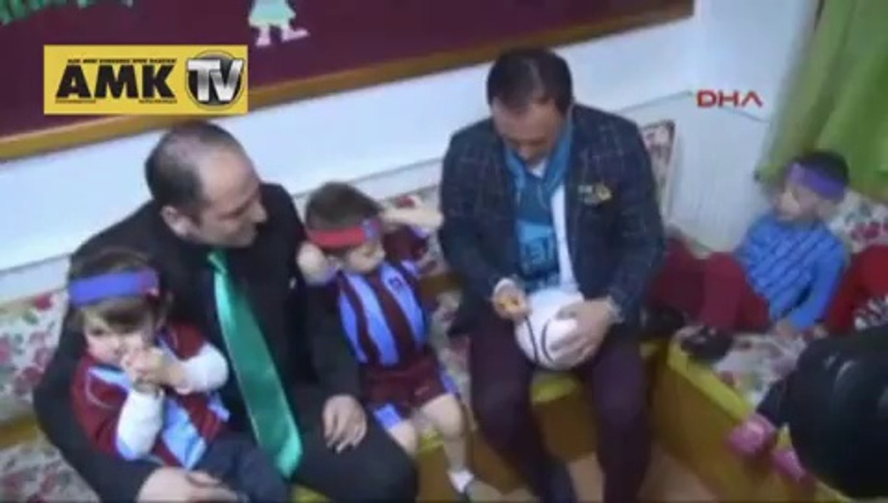 Trabzonsporlulardan kreş ziyareti