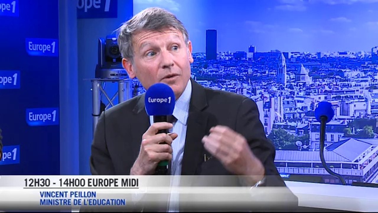 Vincent Peillon s'exprime sur les rythmes scola...