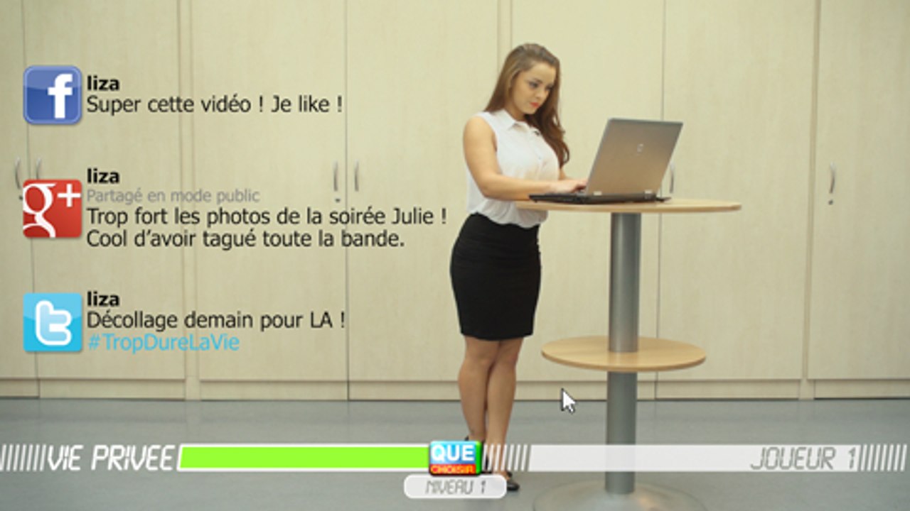 Sur les réseaux sociaux, vous êtes vite à poil (version femme)