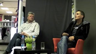 Rinalds Sluckis par lēmumu startēt PRO konkurencē un triatlona popularizēšanu Latvijā - 04.10.2012.