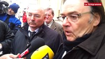 Paris. Les familles des victimes du Bugaled Breizh reçus par Le Drian