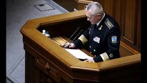 Парламент Украины не принял отставку врио министра обороны