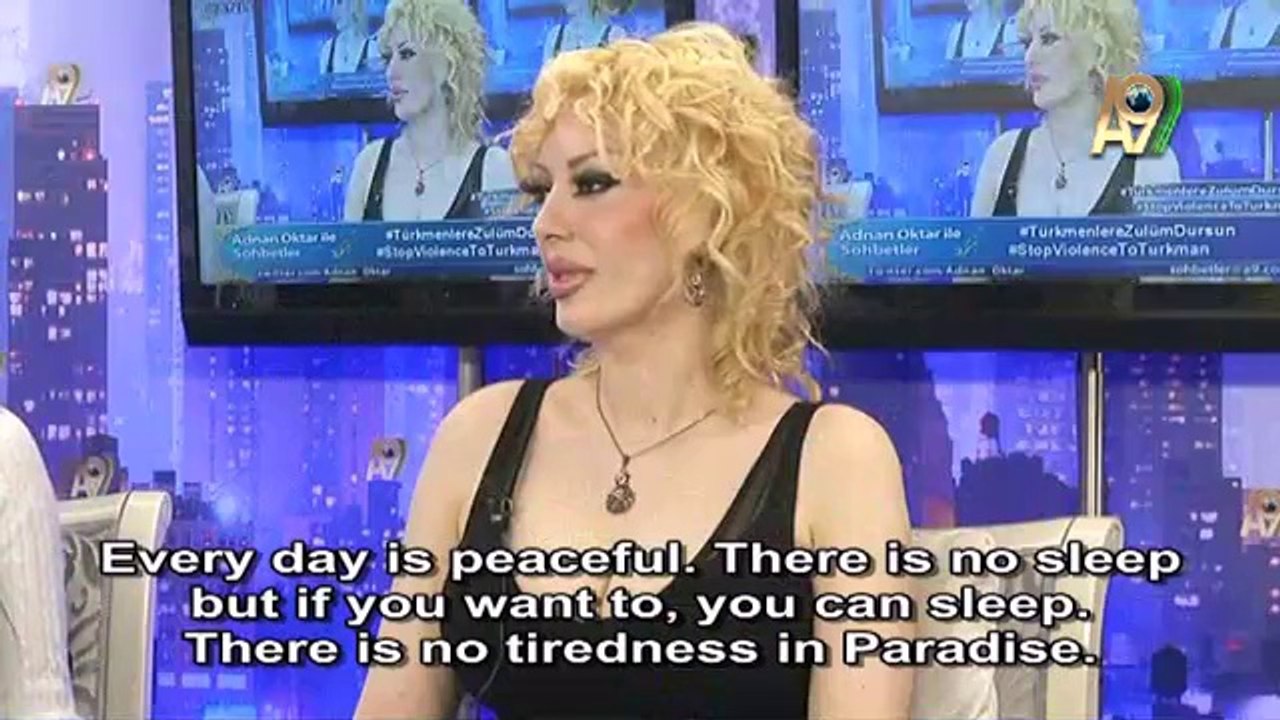 God creates both good and evil in this world; yet in paradise there is peace and tranquility (29.01.2014)