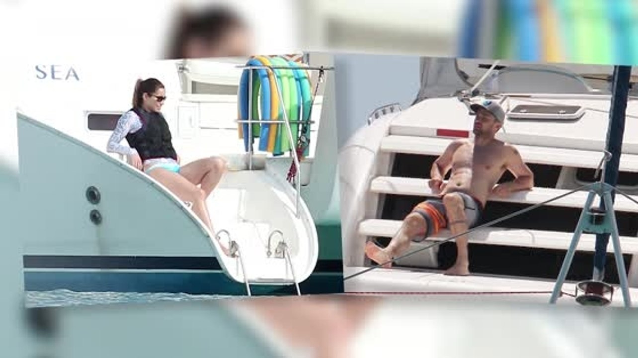 Justin timberlake & jessica biel relaxen auf barbados