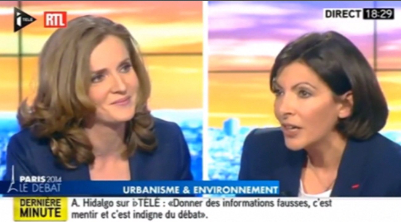 Le face à face Hidalgo / NKM en moins de 3 minutes