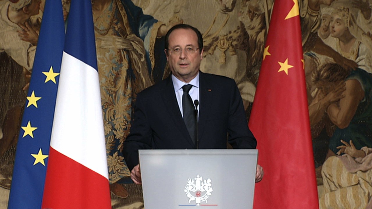 Discours à l'occasion du dîner d’État avec M. XI Jinping #FranceChine