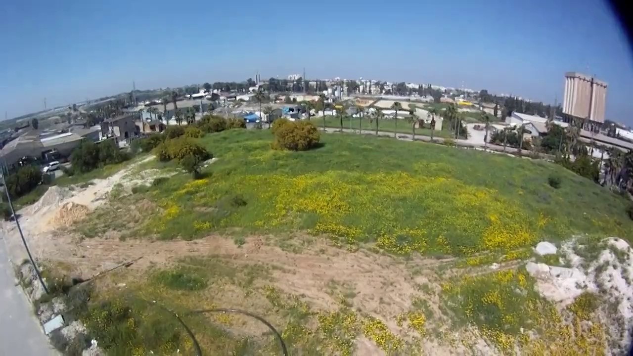 טיסה מעל אוזר תעשיה קרית גת