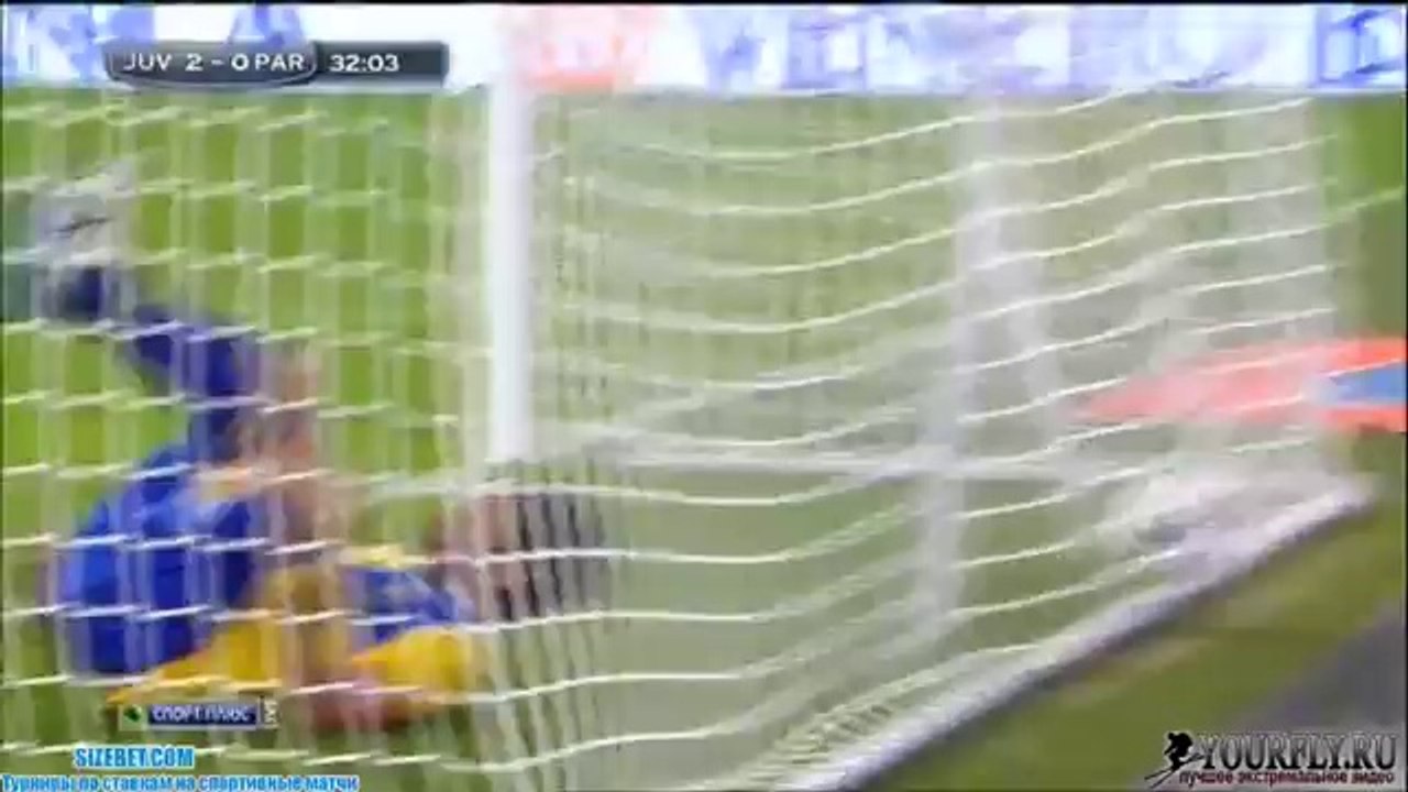 Carlos Tevez Goal - Juventus vs Parma 2-0 (Serie A 26/03/2014)