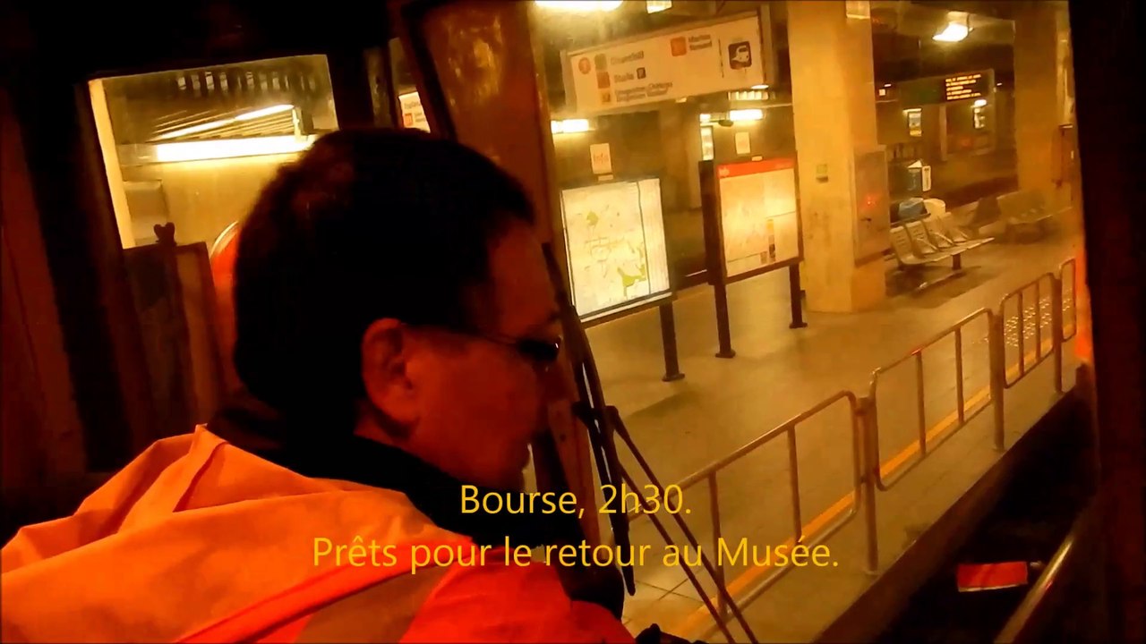 MTUB - Voyage nocturne dans et sous Bruxelles