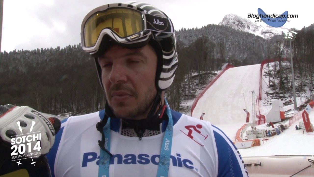 Cédric Amafroi-Broisat - 12ème place à la descente du Slalom - www.bloghandicap.com - La Web TV du Handicap