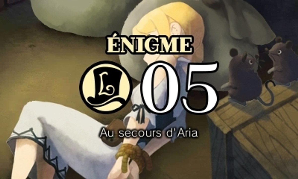 Énigme N°05 - Professeur Layton VS Phoenix Wright