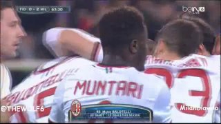 Balotelli Goal Against Fiorentina - 26-3-2014