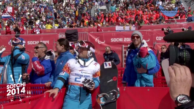 Cécile Hernandez-Cervellon - médaille d'argent au Snowboard Cross - bloghandicap.com - La Web TV du Handicap