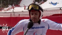 Cyril Moré 13ème place à la 1ère manche du Slalom Géant-HD