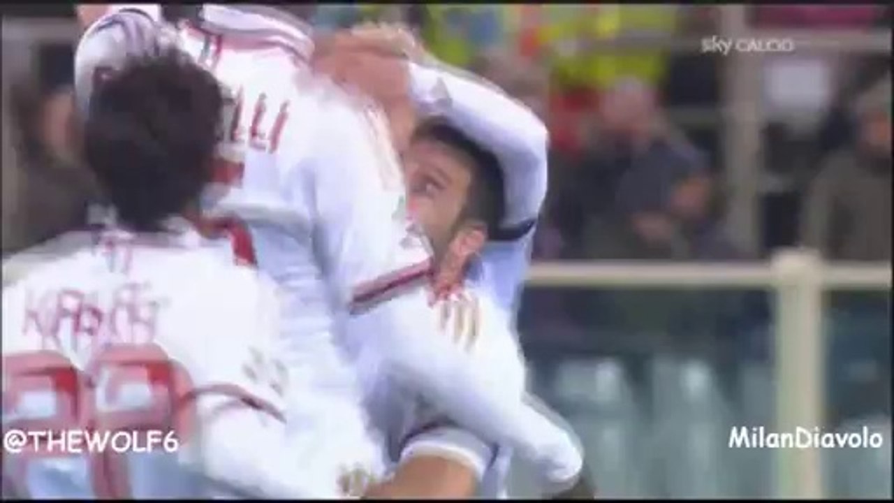 Fiorentina 0-2 AC Milan - All Goals & Highlights - 26-3-2014