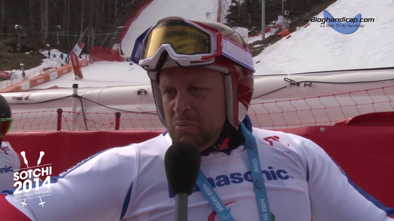 Yohann Taberlet - 1ère manche Slalom Géant - 5ème position - www.bloghandicap.com - La Web TV du Handicap