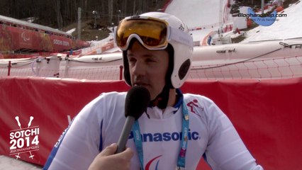 Jean-Yves Le Meur 9ème place à la 1ère manche du Slalom Géant - www.bloghandicap.com - La Web TV du Handicap