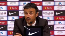 Luis Enrique no habla sobre un posible futuro en Barcelona