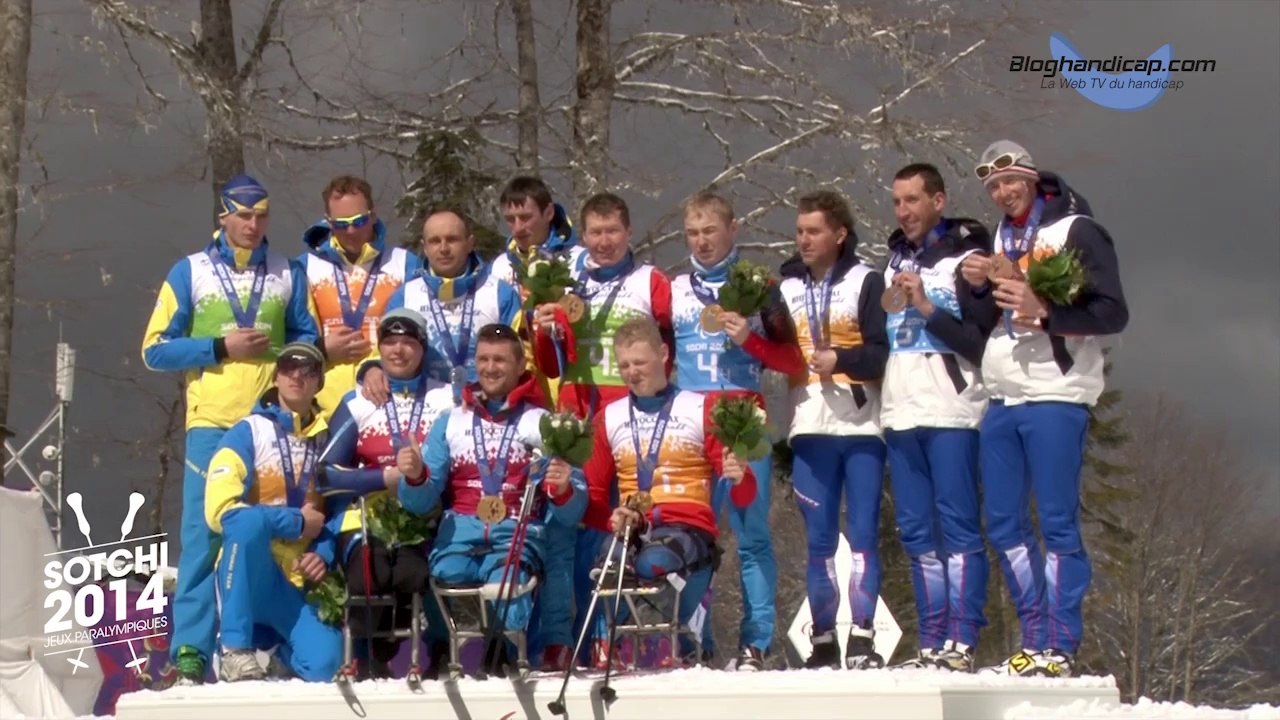 La France médaille de Bronze au relai ouvert 4x2.5 km - www.bloghandicap.com - La Web TV du Handicap