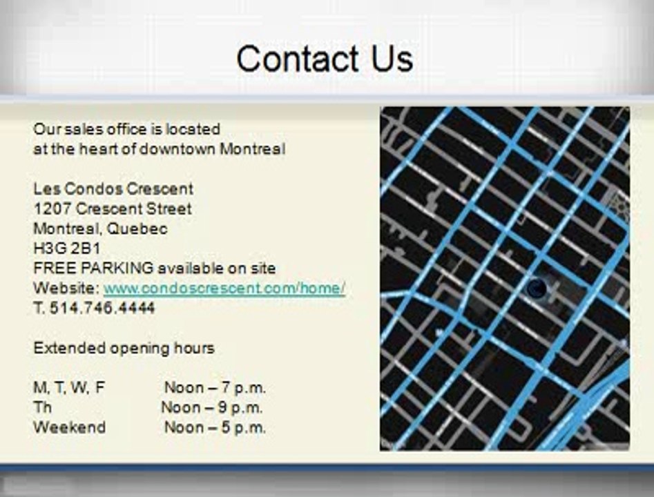 Quality Features Residences From Condos Crescent