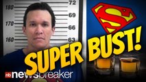SUPER BUST!: Man in Superman T-Shirt Named Christopher Reeves Busted for DUI and Meth