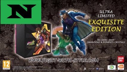 Jojo's Bizarre Adventure All Star Battle presenta una edición limitada de 2.000 dólares para caridad