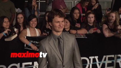 Ansel Elgort DIVERGENT World Premiere Arrivals