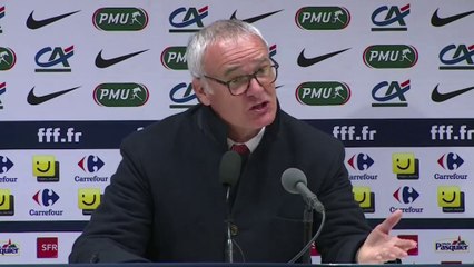 Francia - Ranieri, lamenta la lesión de Valdés