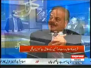 Gen. Hameed Gul  in Kal Tak,  25th March 2014 -