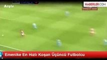 Emenike En Hızlı Koşan Üçüncü Futbolcu