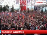 AK Parti'nin Düzce Mitingi