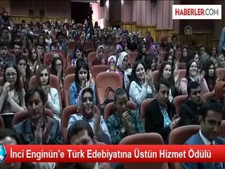 İnci Enginün'e Türk Edebiyatına Üstün Hizmet Ödülü