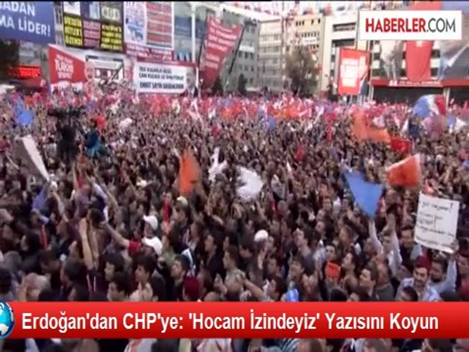 Erdoğan'dan CHP'ye: 'Hocam İzindeyiz' Yazısını...