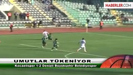 Kocaelispor Amatör Kümeye Düşme Tehlikesinde