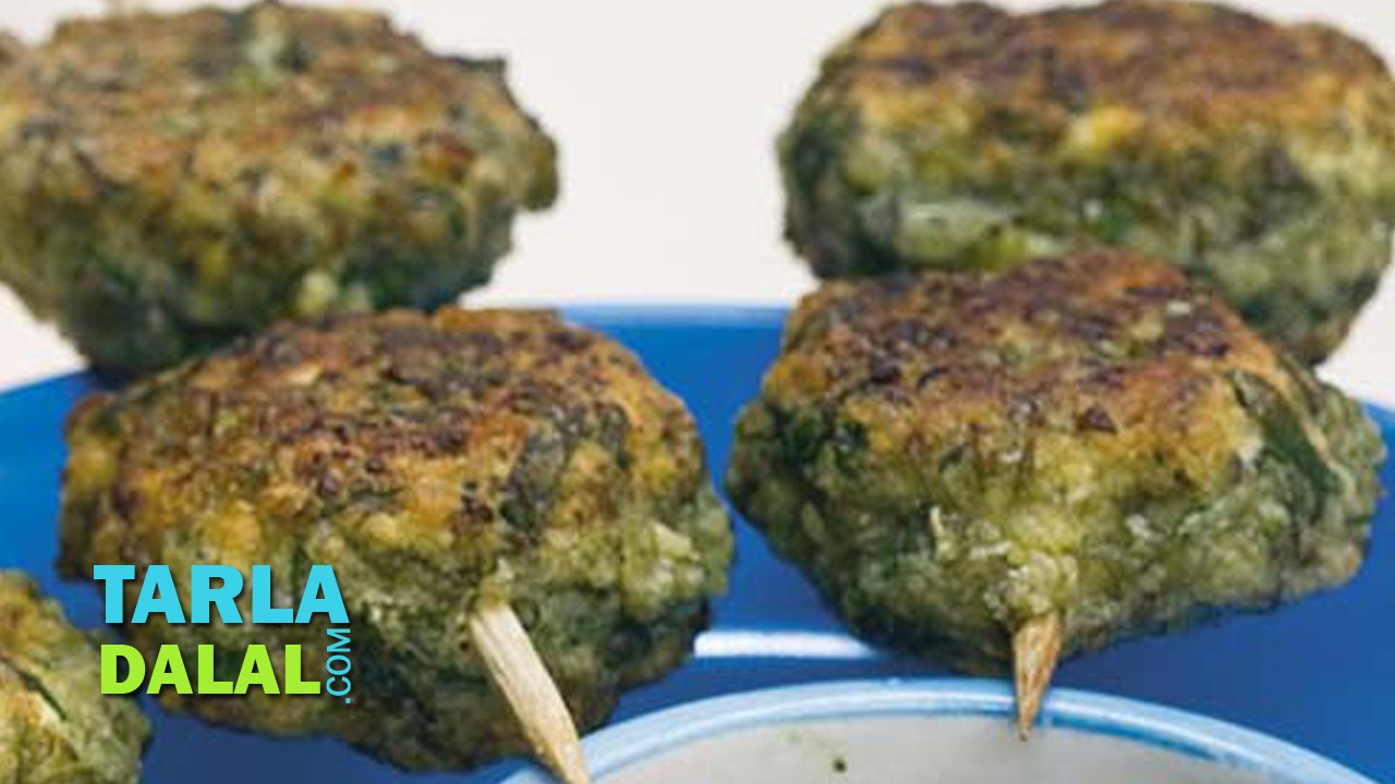 Sprouts Tikki by Tarla Dalal